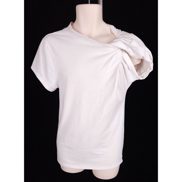 Alled-Martinez Twisted T-Shirt Size L Mens White Tee $155 - Picture 2 of 15